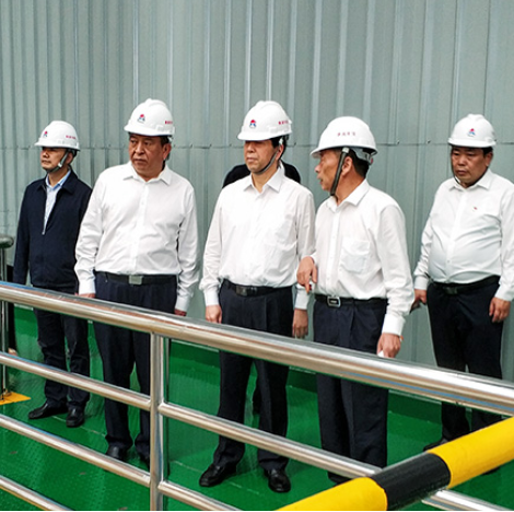 原河南省委副書記、省長陳潤兒到公司參觀指導