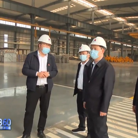 河南省委常委、鄭州市委書記安偉到公司參觀指導